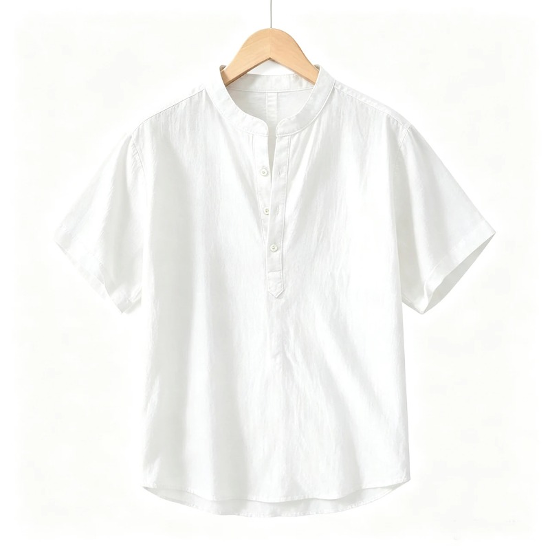Kemeja Lengan Pendek Pria Musi - Linen Shirt Breathable ulasan dan harga