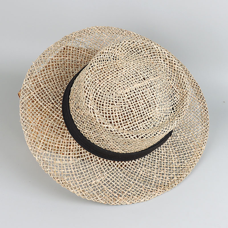 Topi Matahari Pantai Panama Ru - Bucket Hat Straw ulasan dan harga