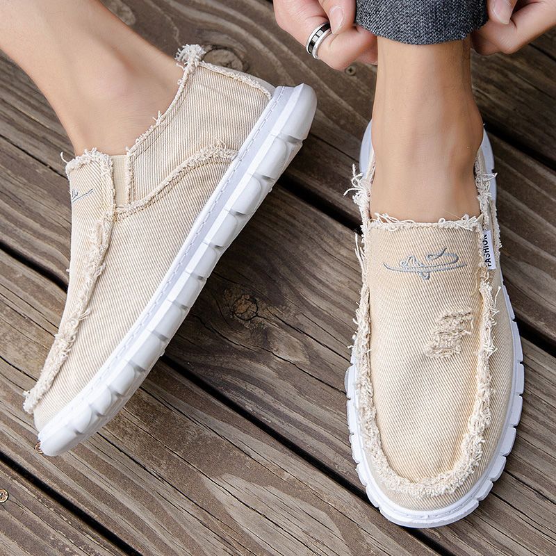 Sepatu kanvas untuk pria, sepa - Espadrille Slip On ulasan dan harga