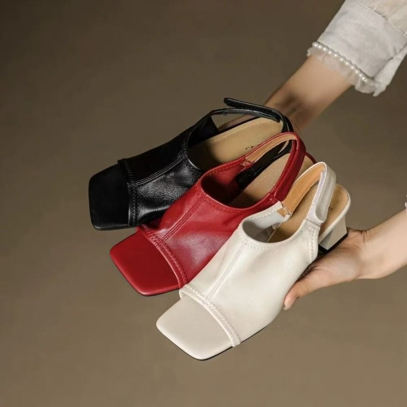Sandal Wanita Model Prancis Ul - Casual Sandal Leather ulasan dan harga
